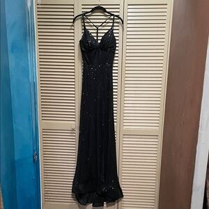 Elegant Black Evening Gown